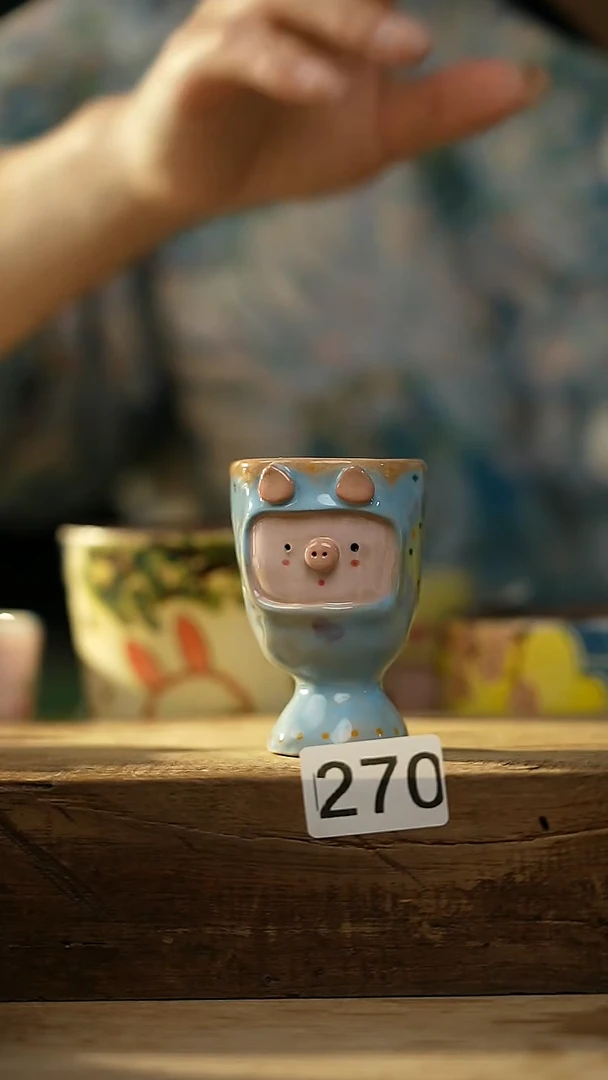 【闪购商品】瓷片手绘·杯/设计师 xudu 款