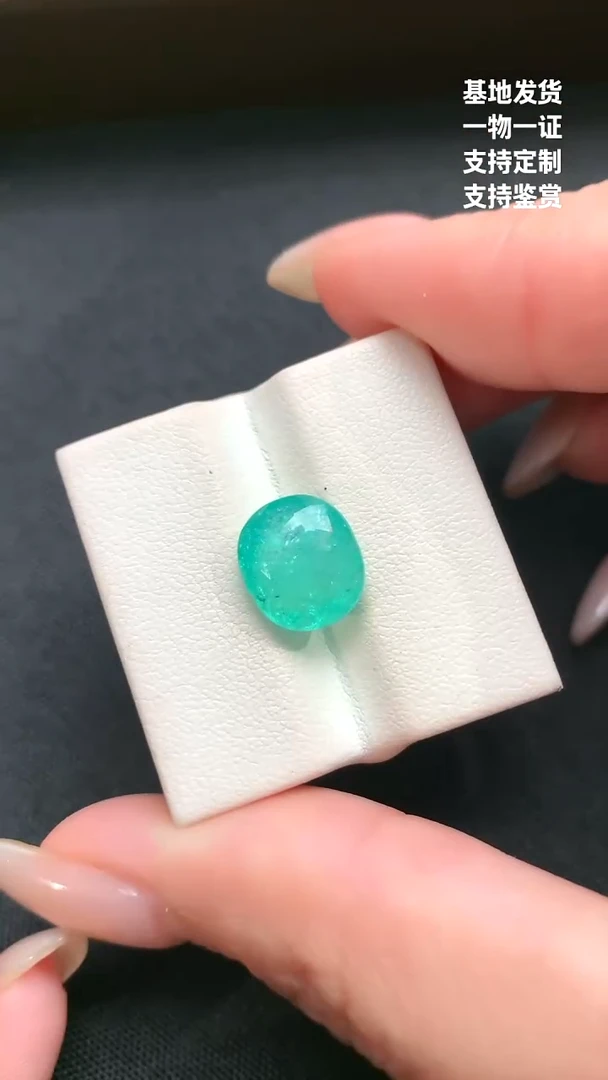 未镶嵌珠宝半成品帕拉依巴碧玺5.37ct