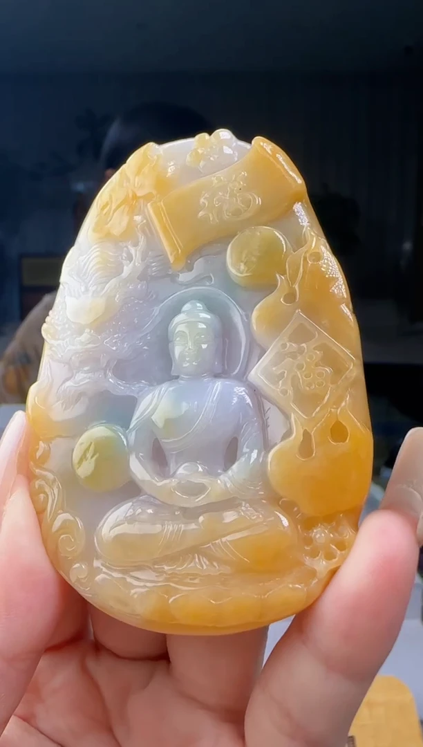 吊坠(不含链)未镶嵌翡翠YL@@960Q3J21654