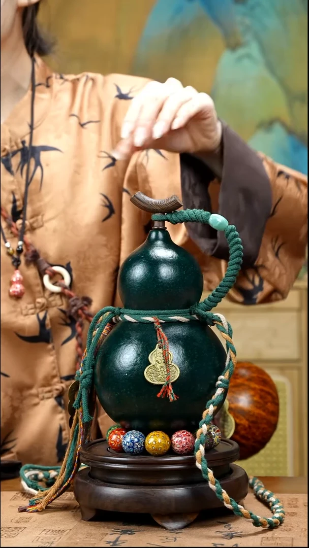 XJ066藏绳款酒葫芦不包手串（现货现发）+原色小手捏