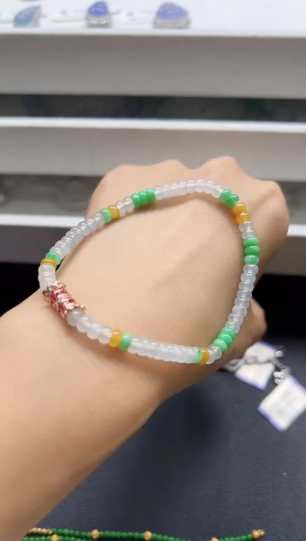 合金手链翡翠KYAM111504