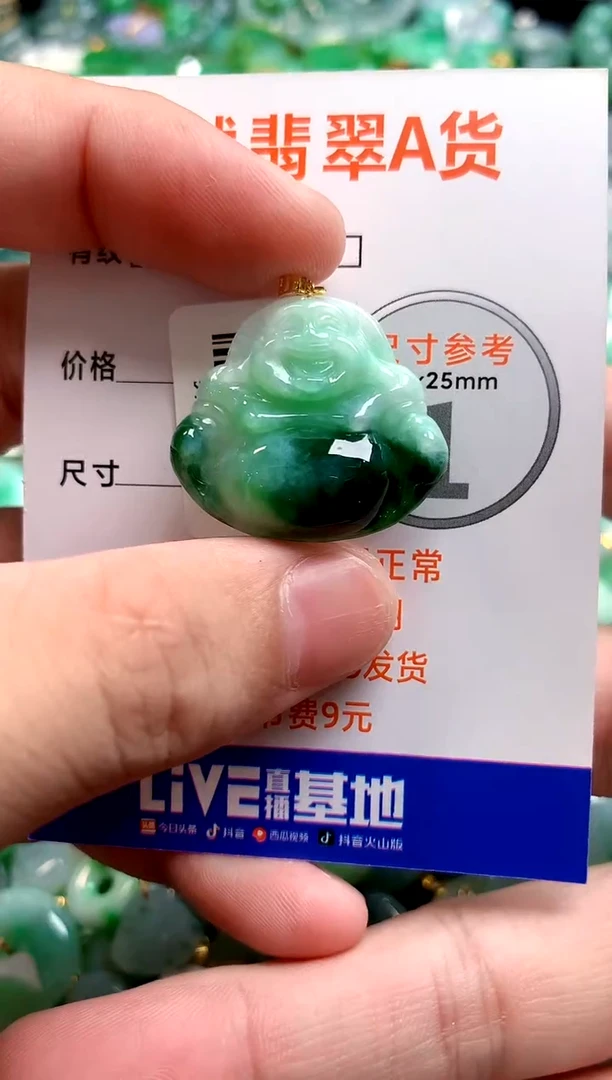 颈饰18K金镶嵌翡翠1070188991