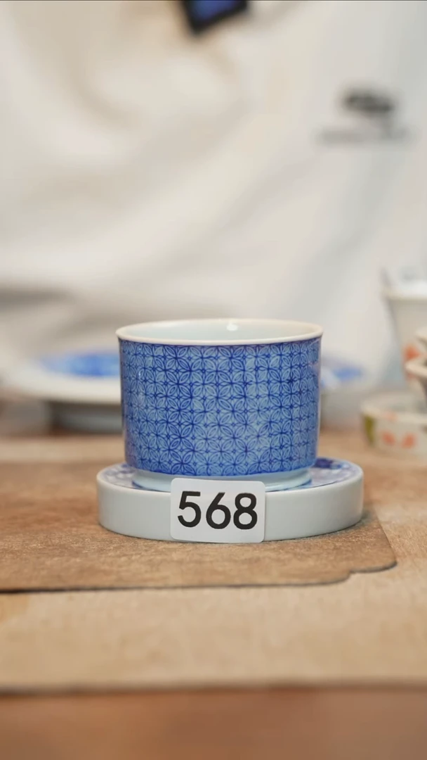 杯子全手工全手绘568