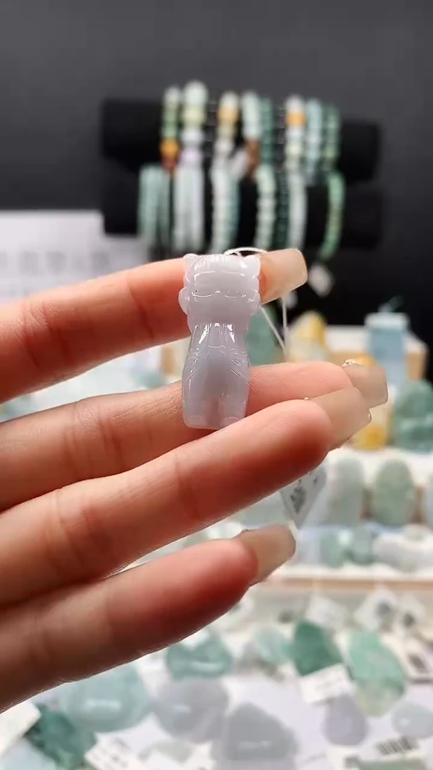 吊坠(不含链)未镶嵌翡翠24哪吒