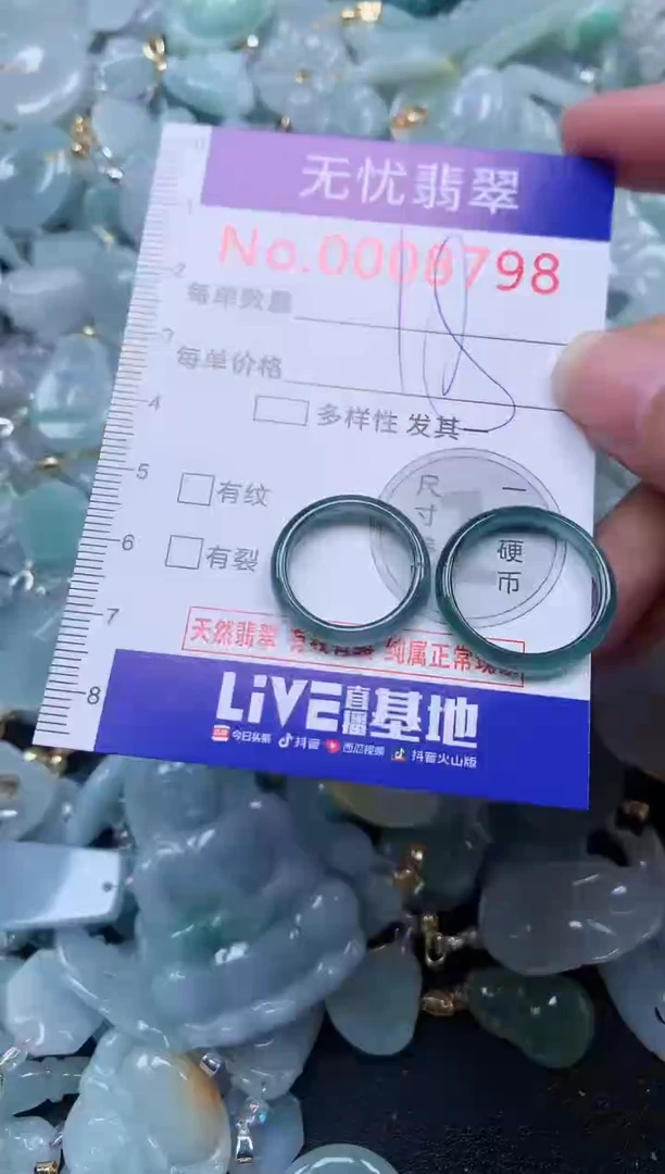颈饰未镶嵌翡翠8798