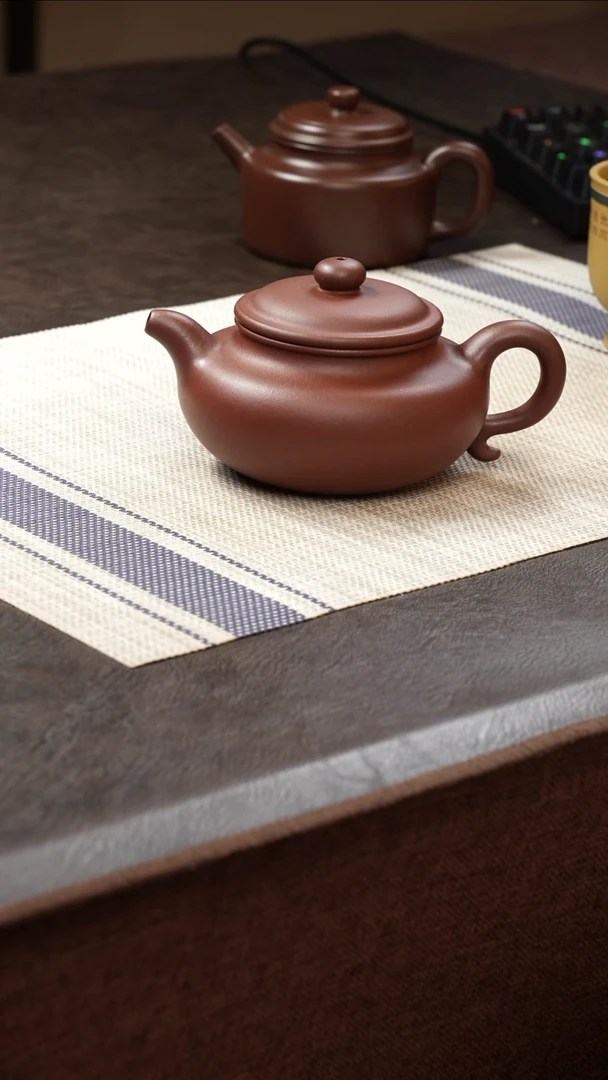 茶壶紫砂大亨仿古底槽青