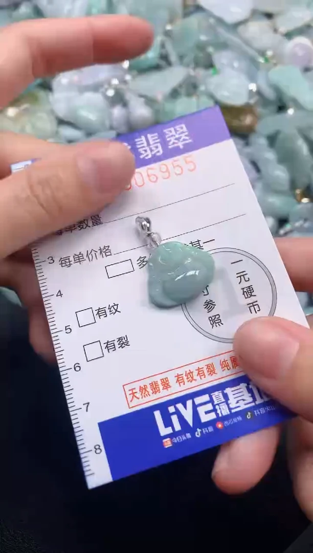 颈饰未镶嵌翡翠6955