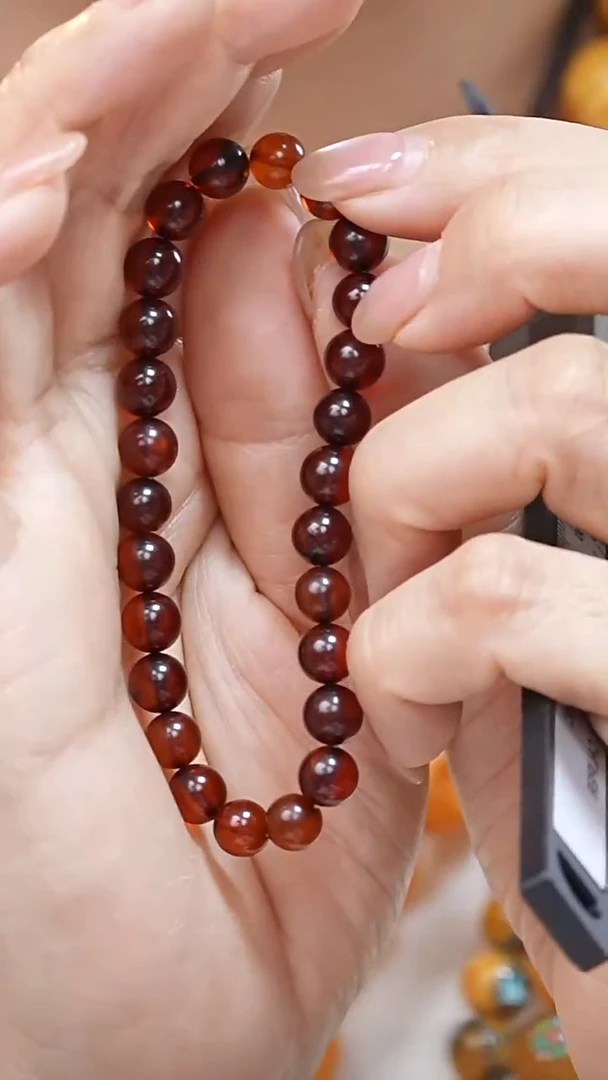琥珀颈饰未镶嵌7867天然蜜蜡珠宝奇石全部保真