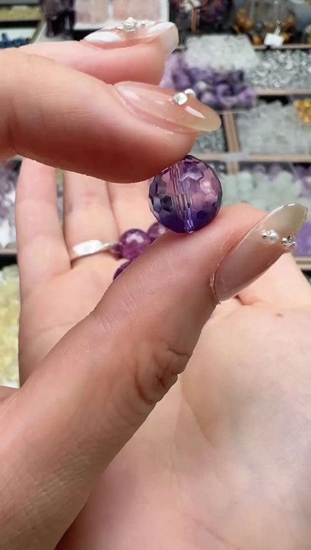 未镶嵌颈饰水晶29a多样性发其一/6.6/1个