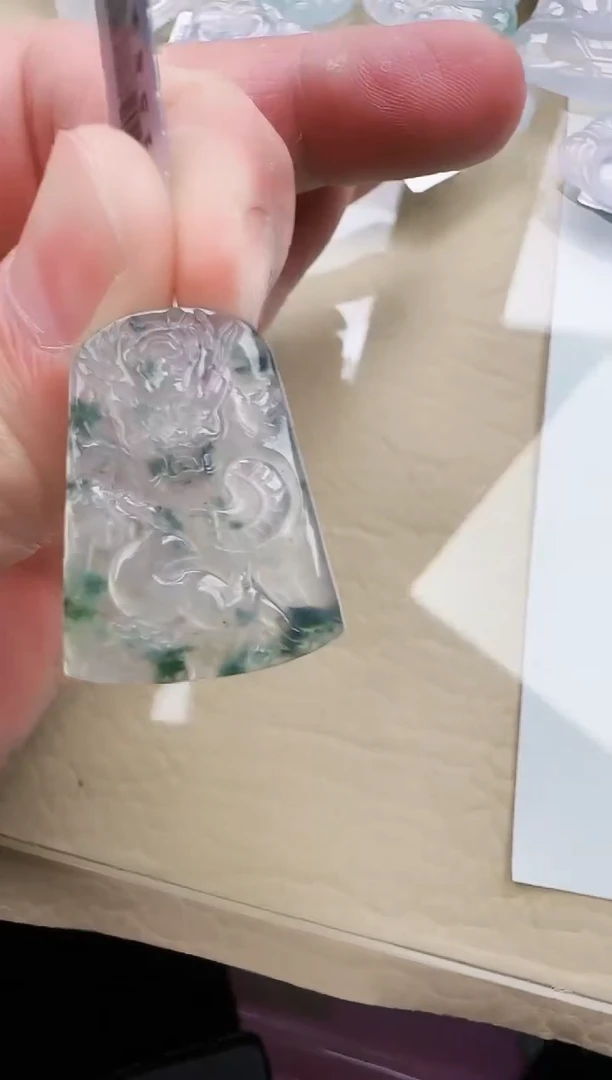 颈饰未镶嵌翡翠缅甸翡翠a货