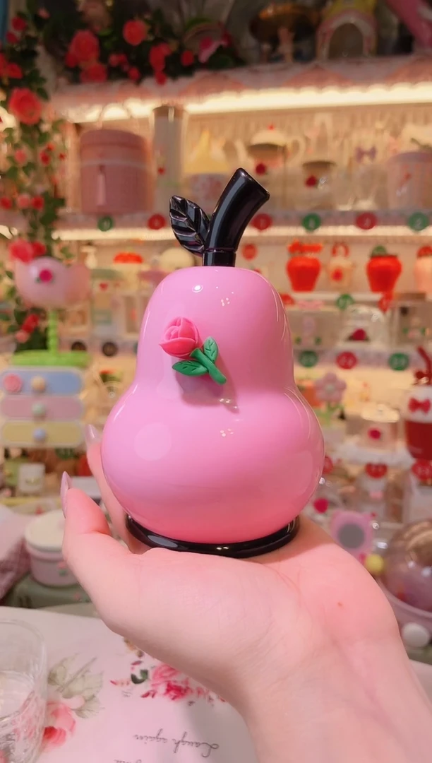 其他品质好发货快放心拍！粉色鸭梨牙签罐