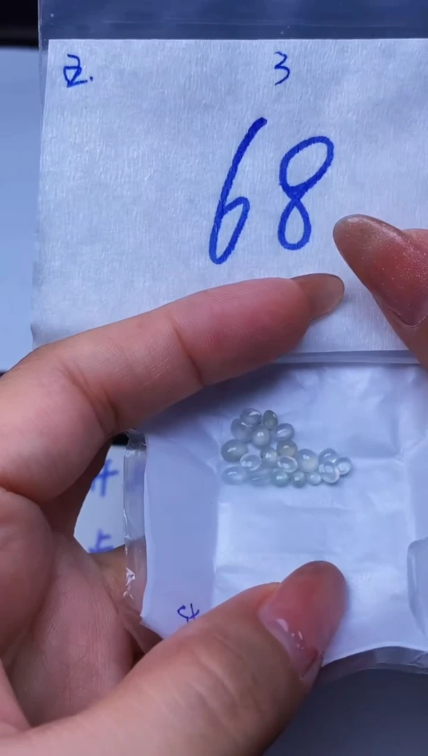 翡翠裸石未镶嵌缅甸天然翡翠A货03