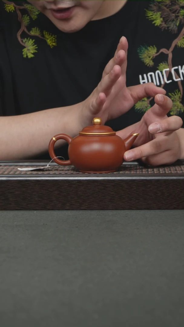 茶壶紫砂宜兴紫砂160cc0711