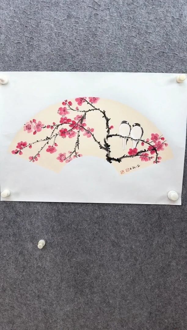 国画ST-ZYM老师花鸟作品