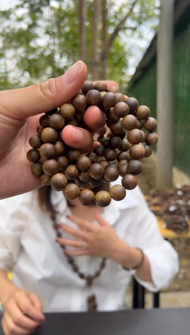 【闪购商品】沉香手串7克透顶绿1.0手串多样性发货1条1号