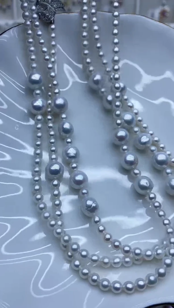 项链未镶嵌淡水珍珠项链多样性发其一