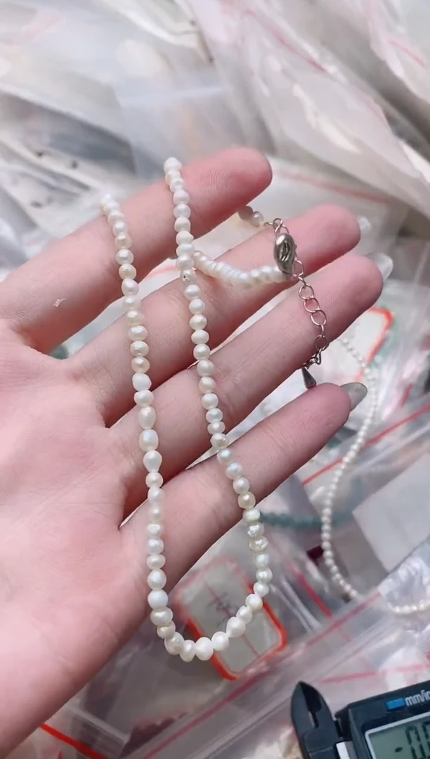 淡水珍珠未镶嵌颈饰多样性发拍一发一