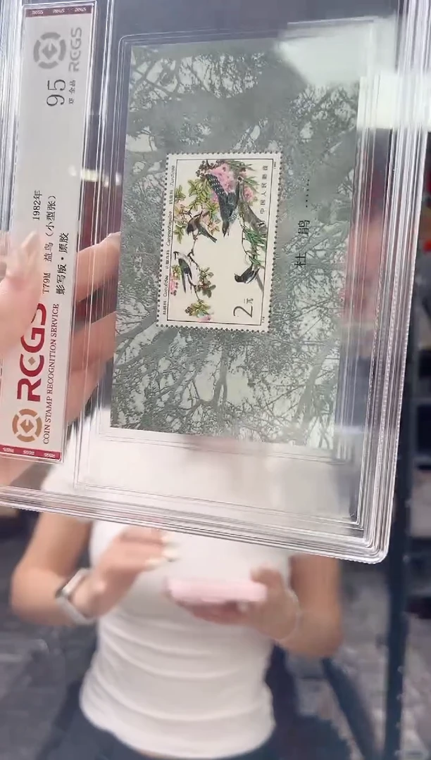 T79M 益鸟 邮票 小型张 精大盒 RCGS评级