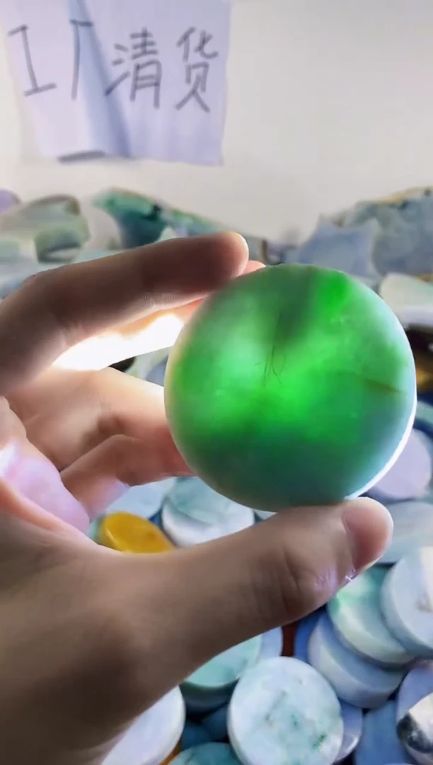 翡翠裸石纯天然A货翡翠23