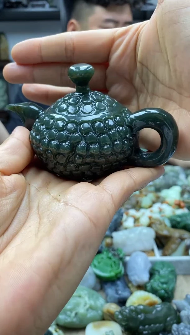 和田玉未镶嵌摆件179