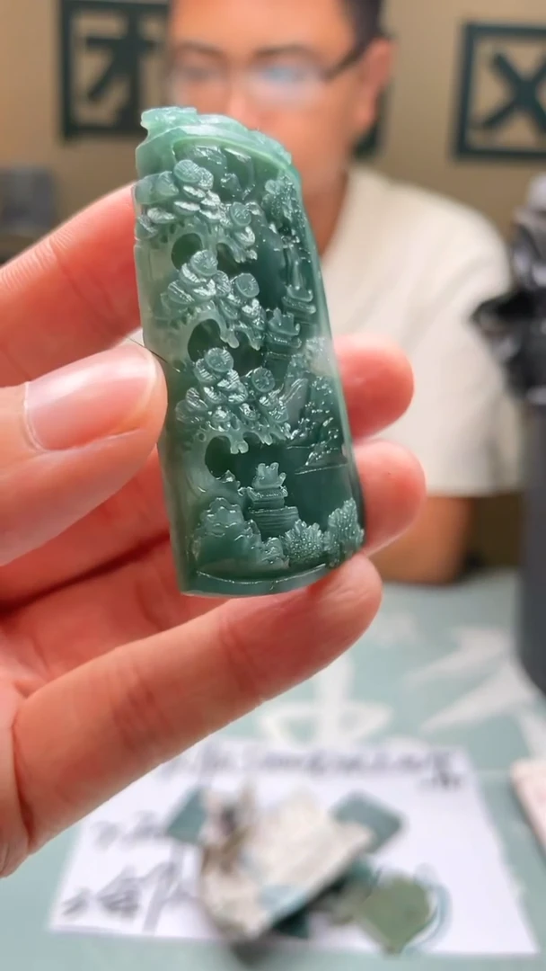 未镶嵌定制翡翠灰****~-毛货-不退不换-