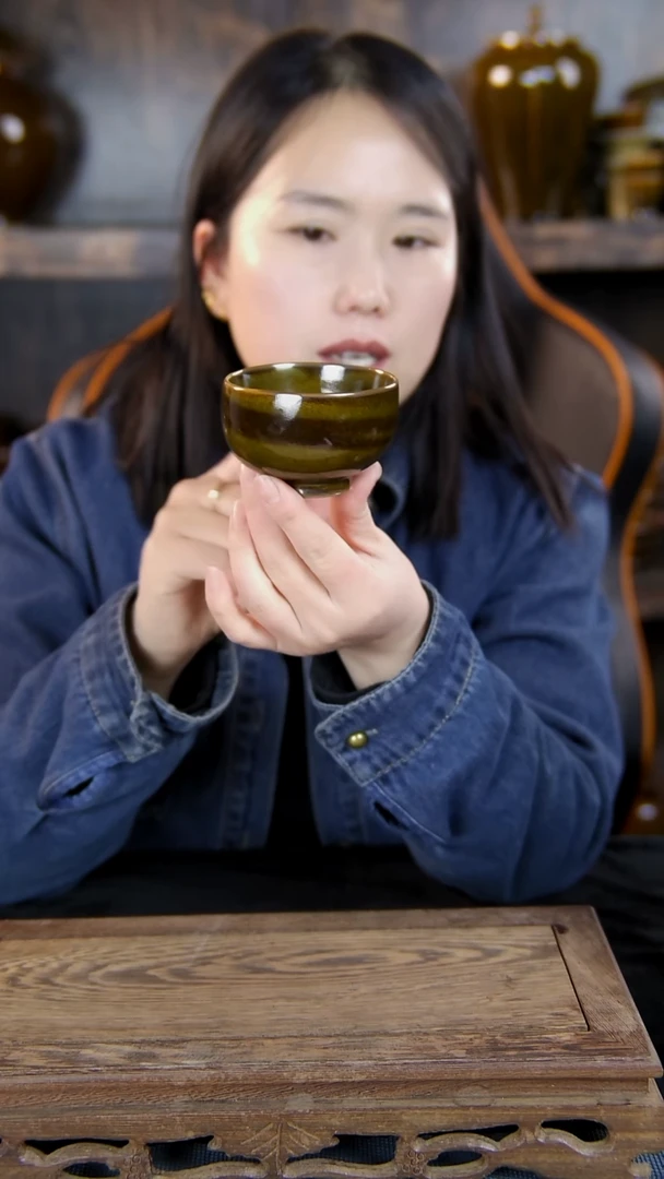 【闪购商品】蔚县手工粗陶作品茶器禅定杯