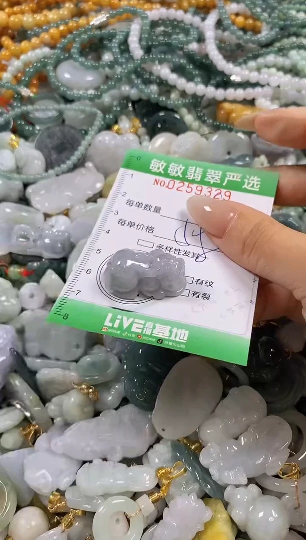 翡翠未镶嵌颈饰闪购0259329