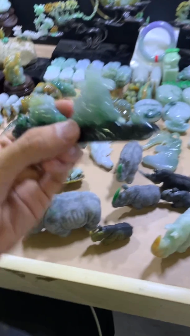 未镶嵌挂件翡翠用****6翡翠摆件