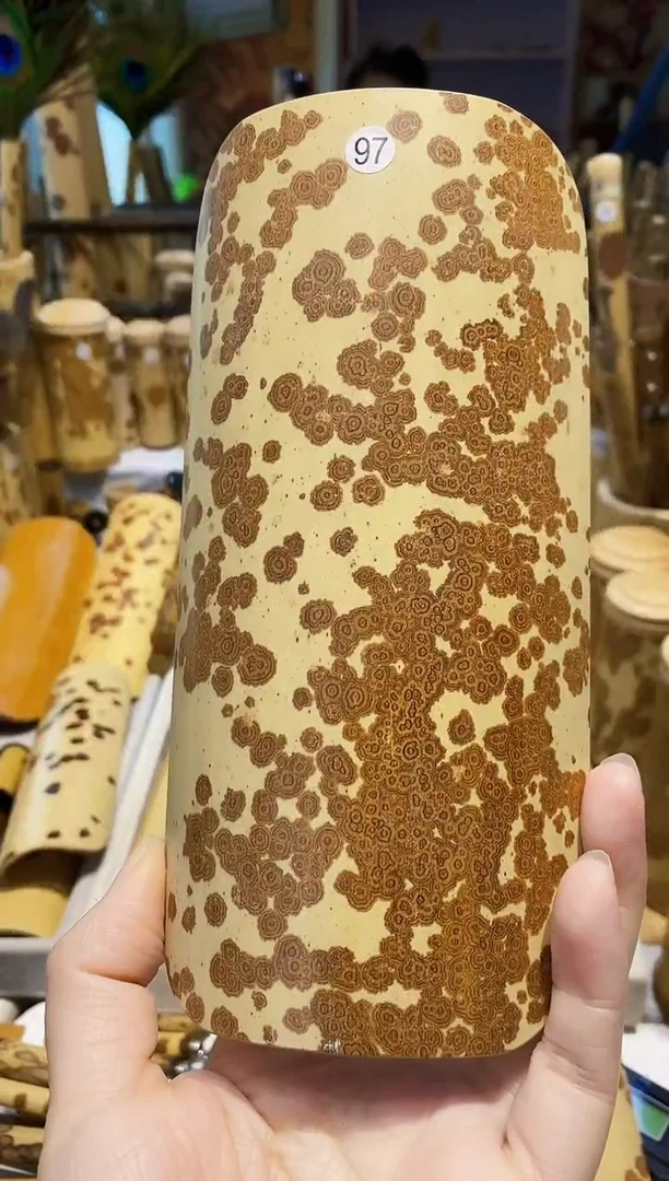 湘妃竹精品大茶则一片