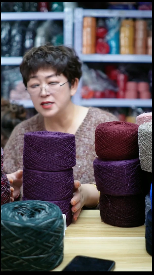 羊毛欢姐手编线D290