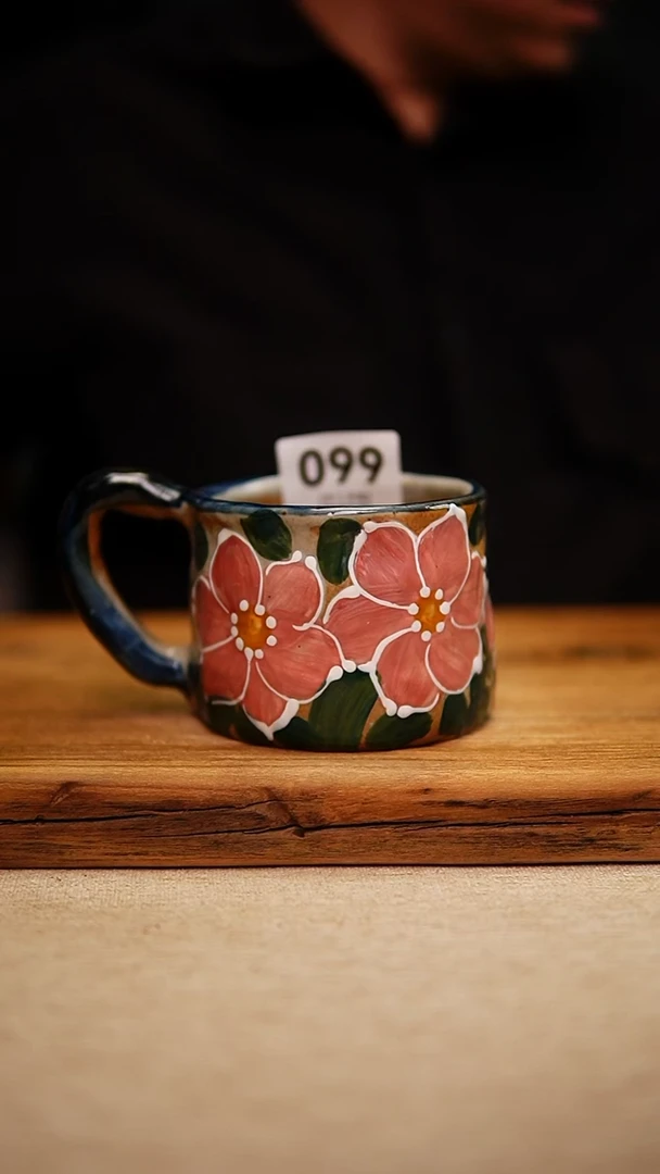 @@陶园瓷舍@@纯手工手绘@高温釉下彩