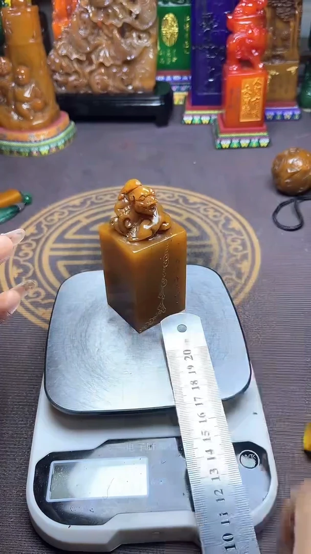 寿山石印石纯天然石料