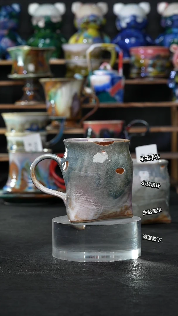 设计师款景德镇森涩手创陶瓷（食品级）012