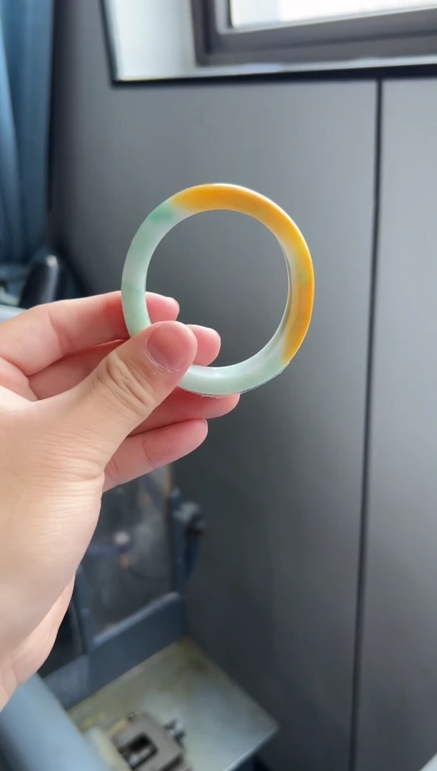 定制翡翠手镯未镶嵌手镯57-53贵妃只能53