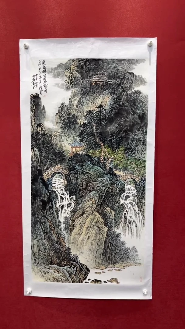 国画老师创作作品  124