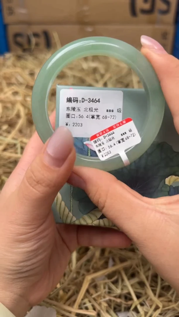 未镶嵌手镯石英质玉D-3644