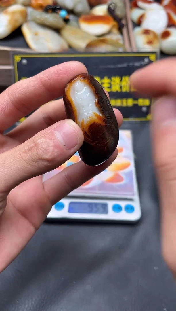 未镶嵌和田玉（子料）挂件YL-HH-11.30-79