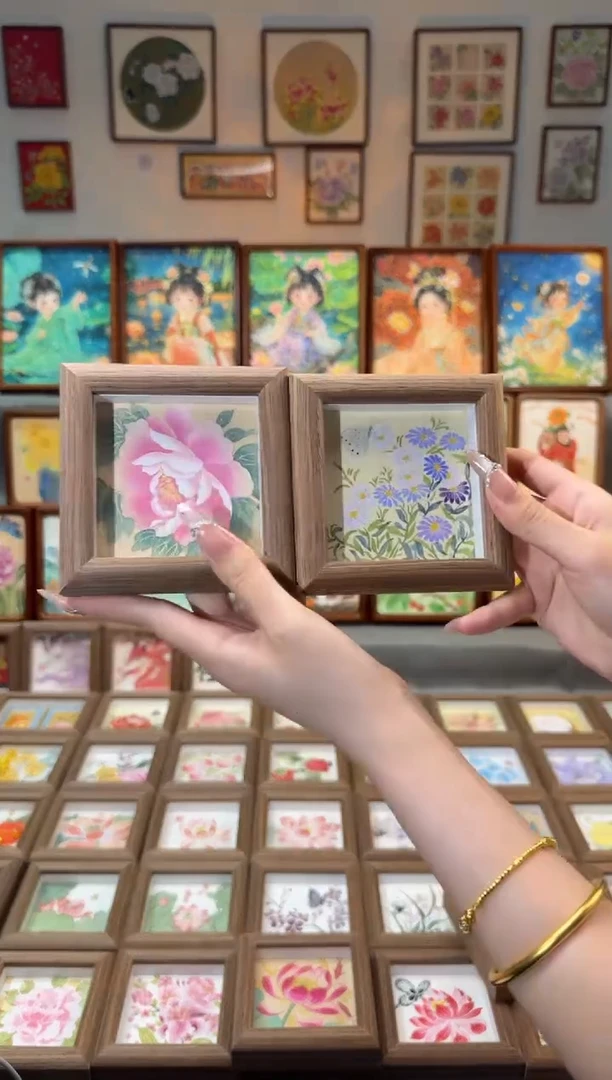 国画大牡丹 小雏菊 一组11