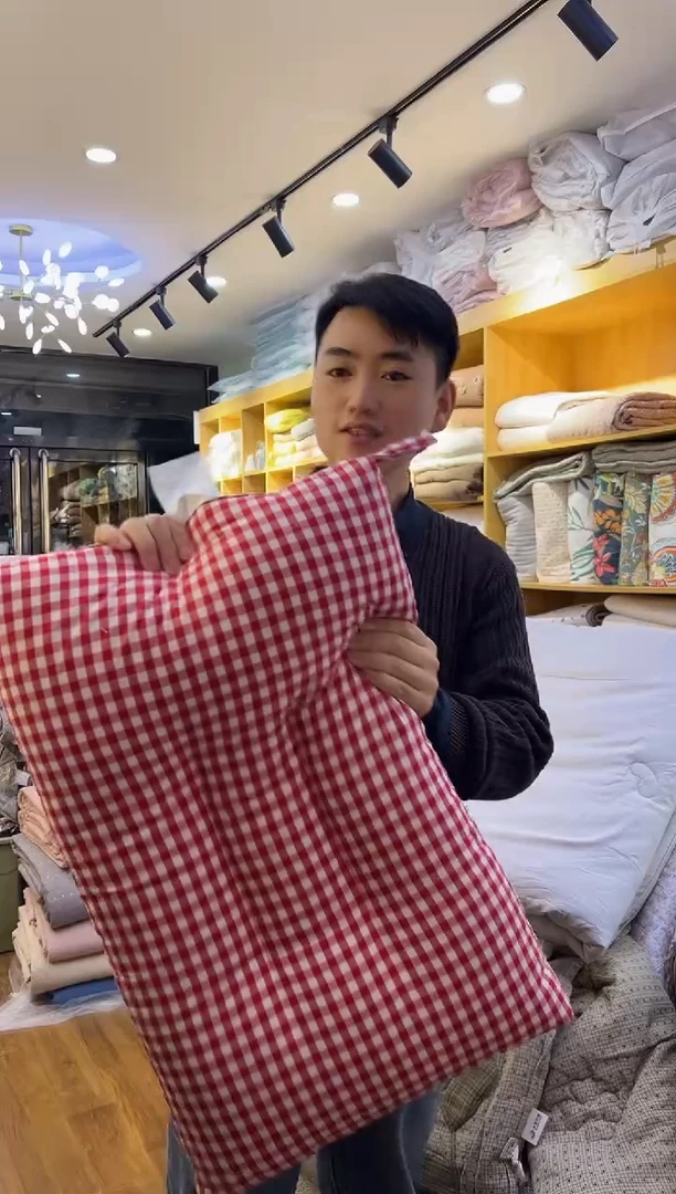 棉华夫格枕  59