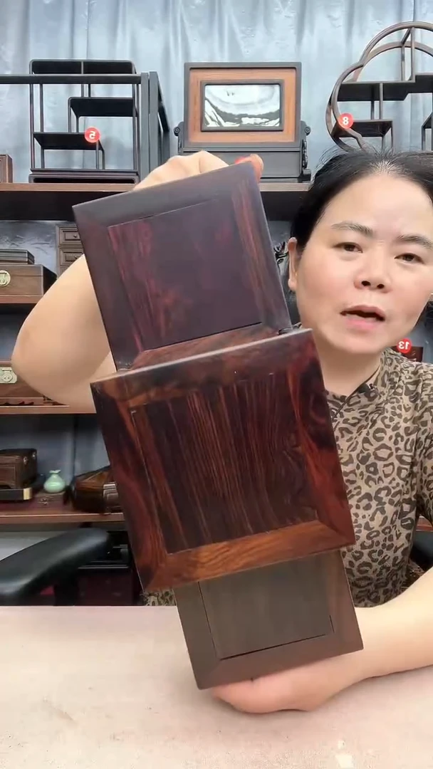 鸡翅木类端景台2967瑕疵