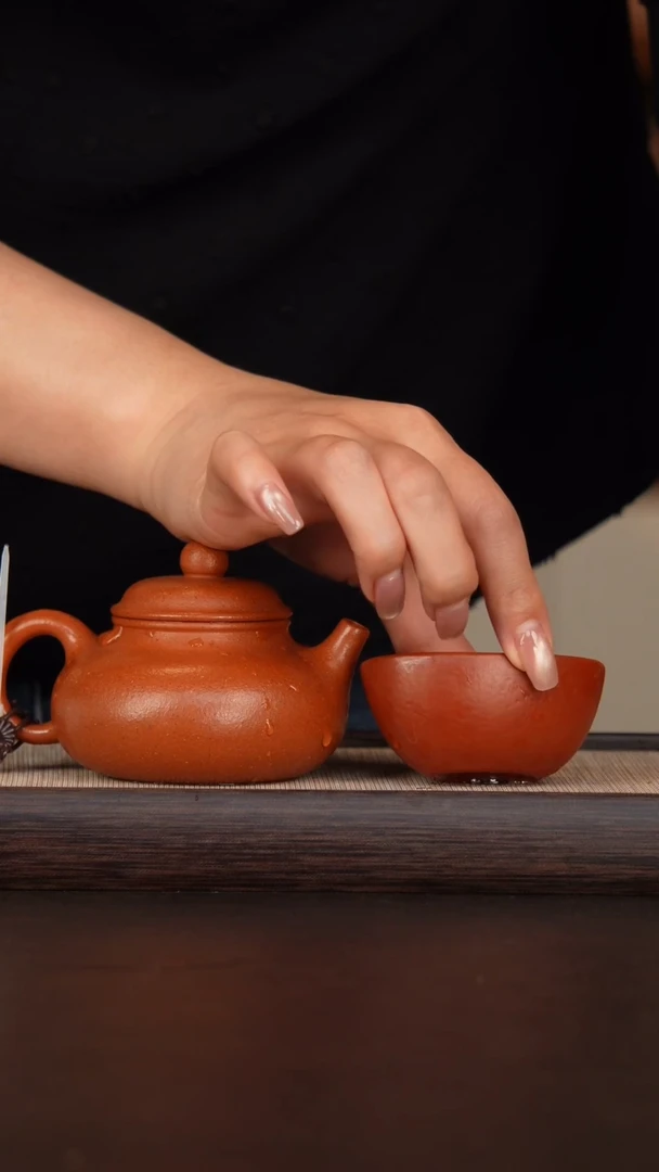 茶壶紫砂茶壶原紫砂降坡180cc