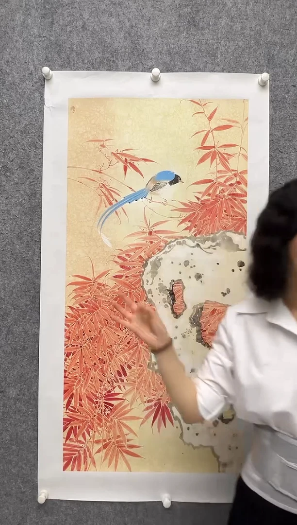 国画邹训精-8平尺-国画作品-GGyz