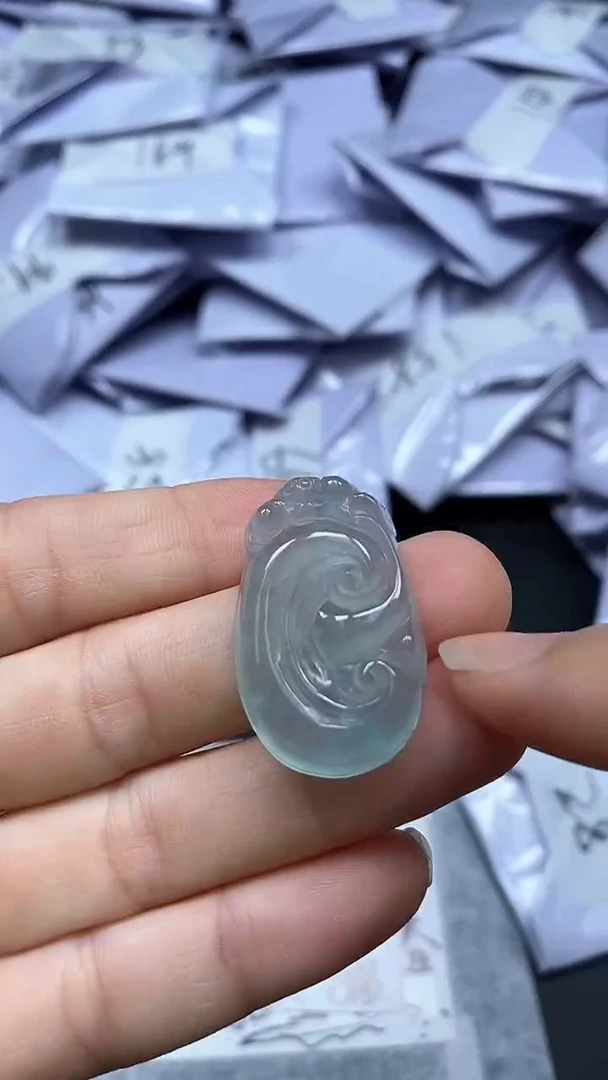 翡翠未镶嵌吊坠(赠链)高端甄选（一物一图）6