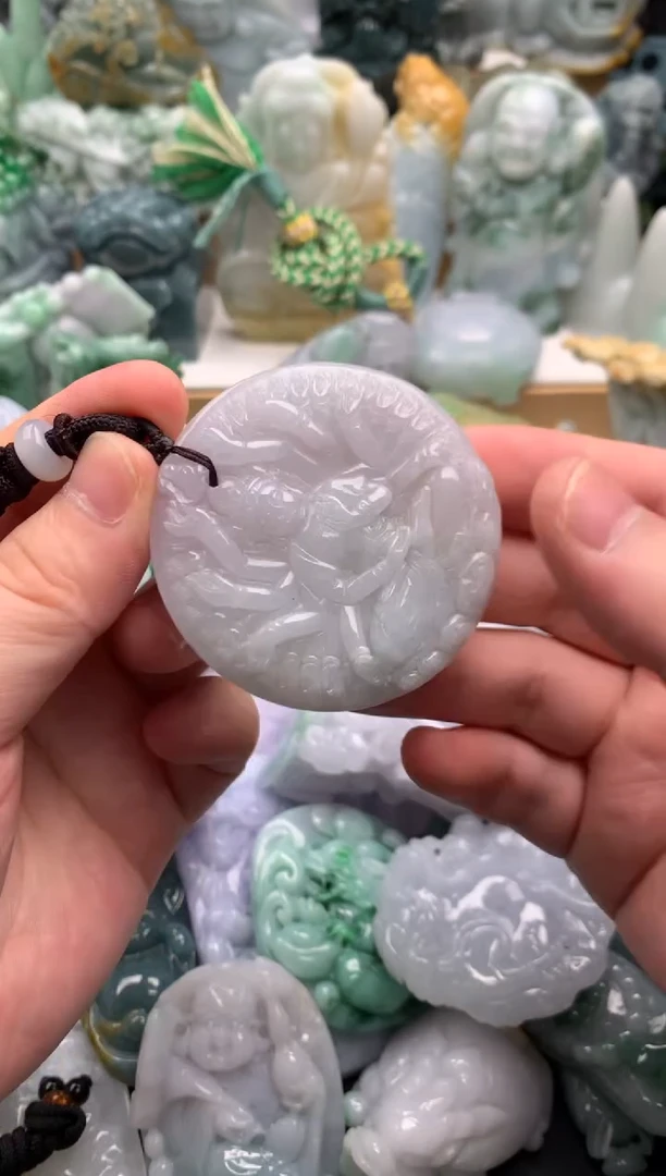 吊坠(不含链)未镶嵌翡翠1