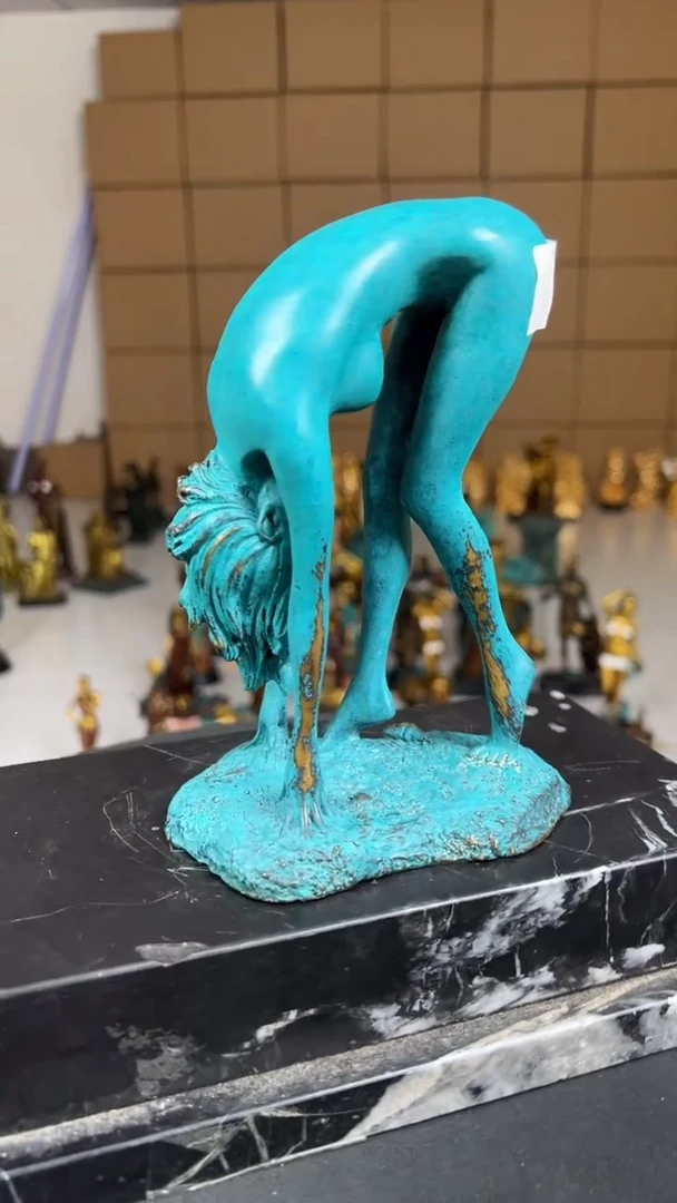 精美铜雕塑装饰摆件