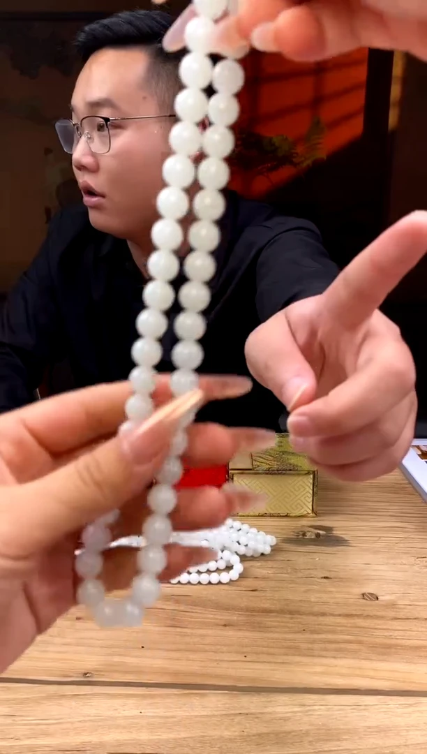 和田玉未镶嵌颈饰A848