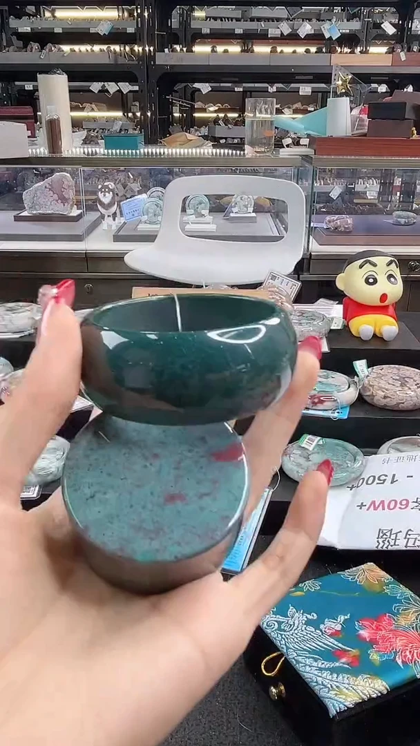 未镶嵌手镯石英质玉53圈口（赠品镯心）3000003