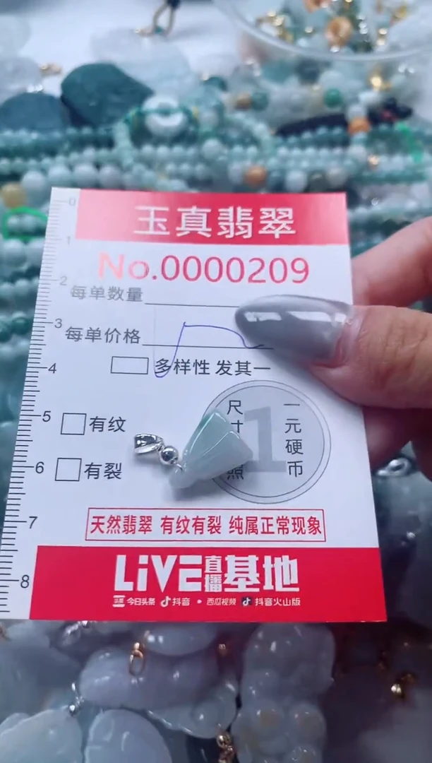 吊坠(不含链)未镶嵌翡翠0209