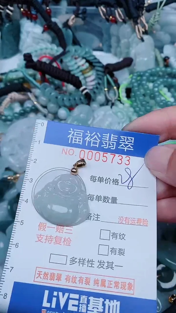 【闪购商品】翡翠颈饰未镶嵌...0005733