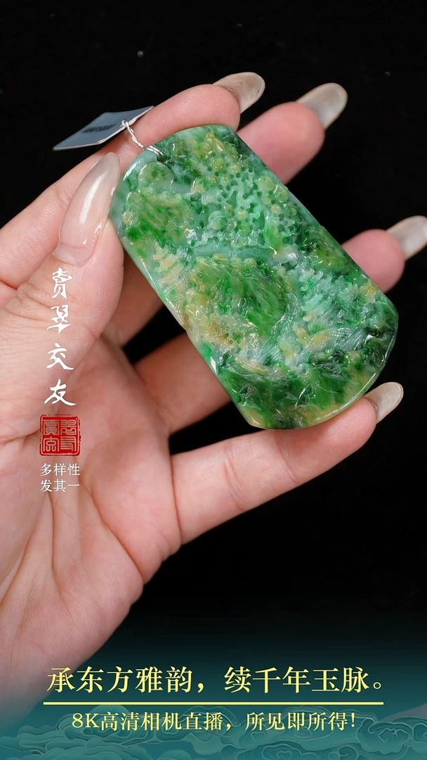 颈饰未镶嵌翡翠翡翠53